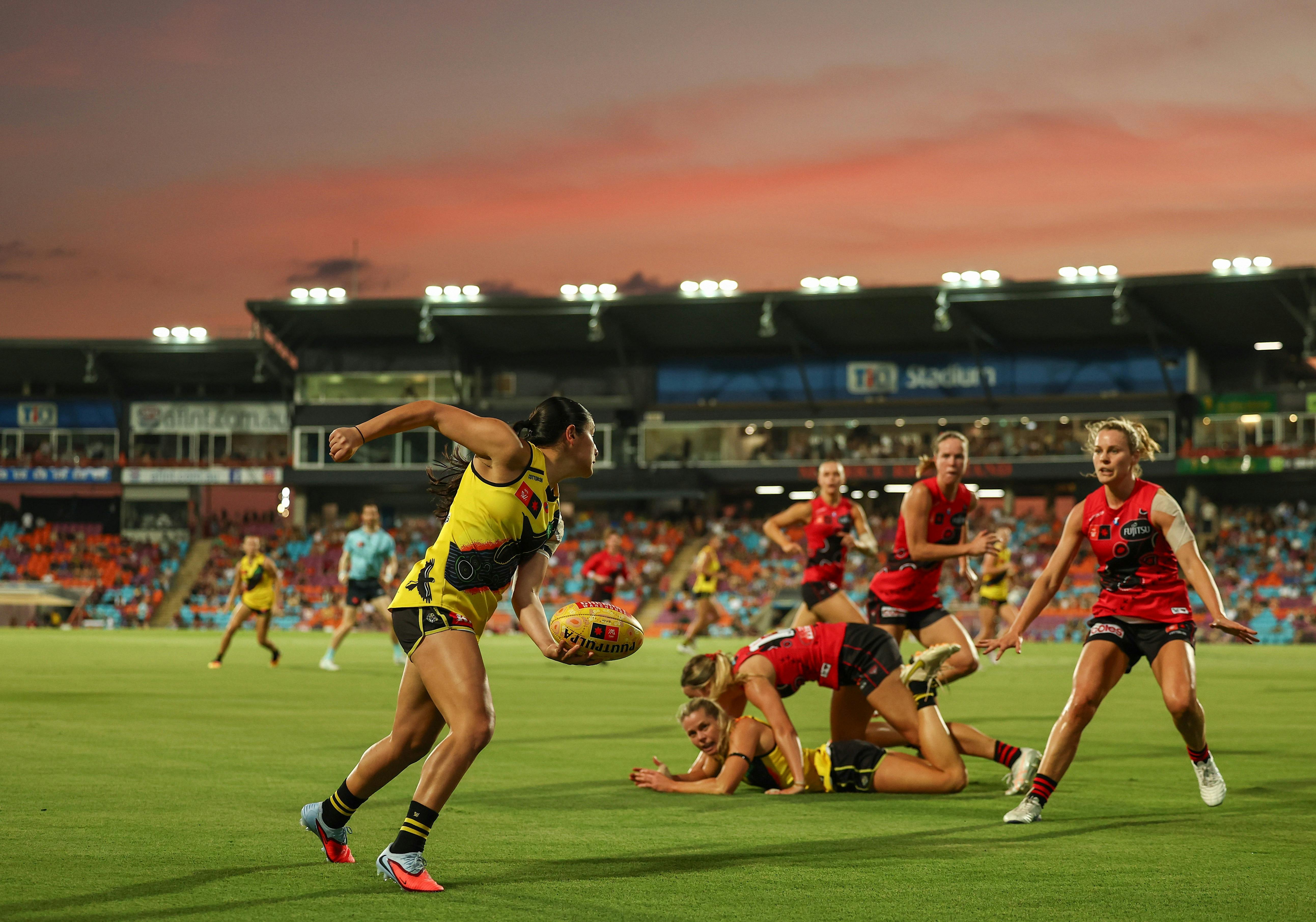 NAB AFLW 達爾文夢幻時光