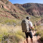 Hiking the Ormiston Gorge pound walk