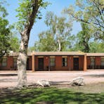 Rammed Earth motel rooms