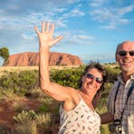 Sunset at Uluru