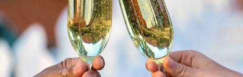 Sparkling Wine at Uluru