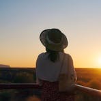 Visit Uluru one of the greatest natural wonders of the world.
