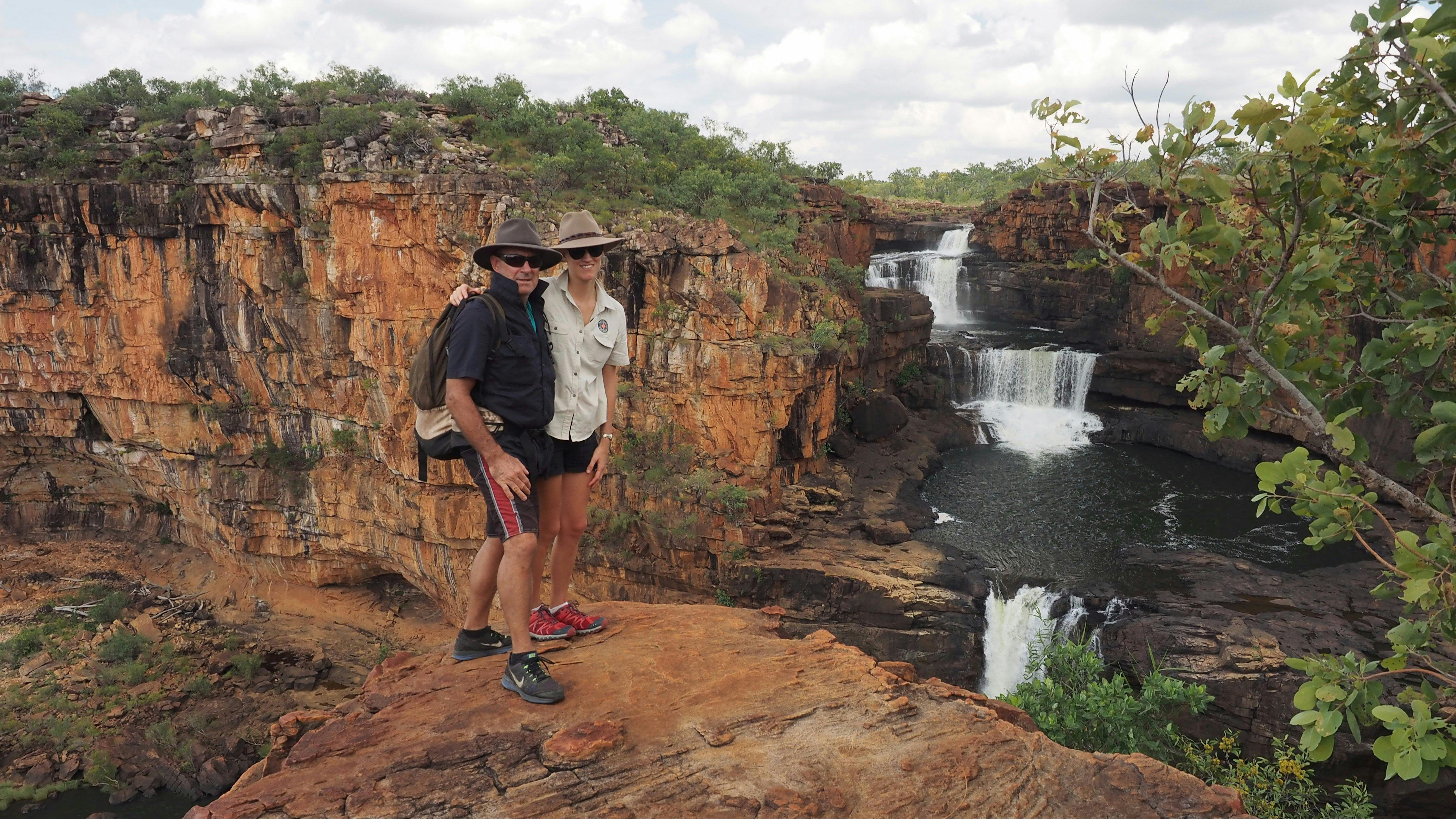 Charter North 4WD Safaris visiting Mitchell Falls - the Kimberley