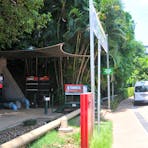 Entrance to the Tunnels from Kitchener Drive
