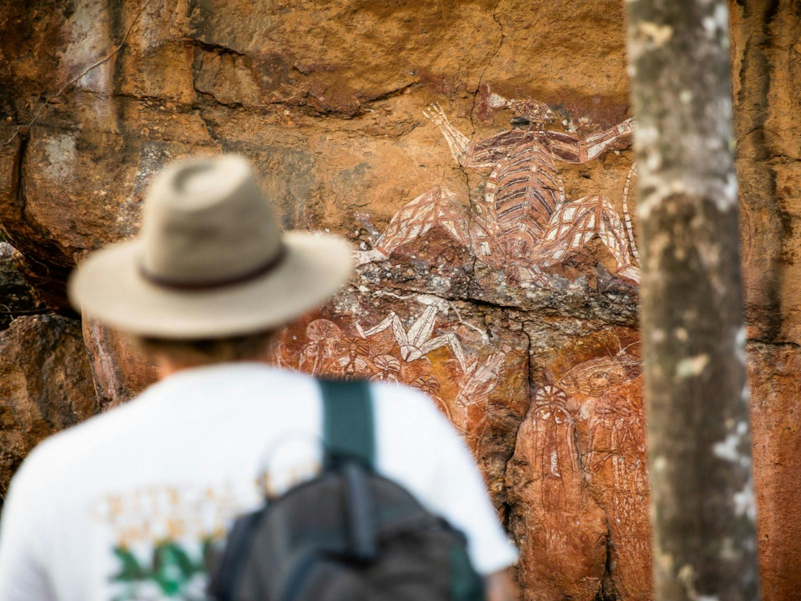 Indigenous rock art in Kakadu