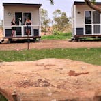 Queen cabins feature a queen bed, en-suite and air conditioning
