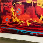 Visitors are given space to enjoy our artworks