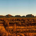 Kata Tjuta from a distance