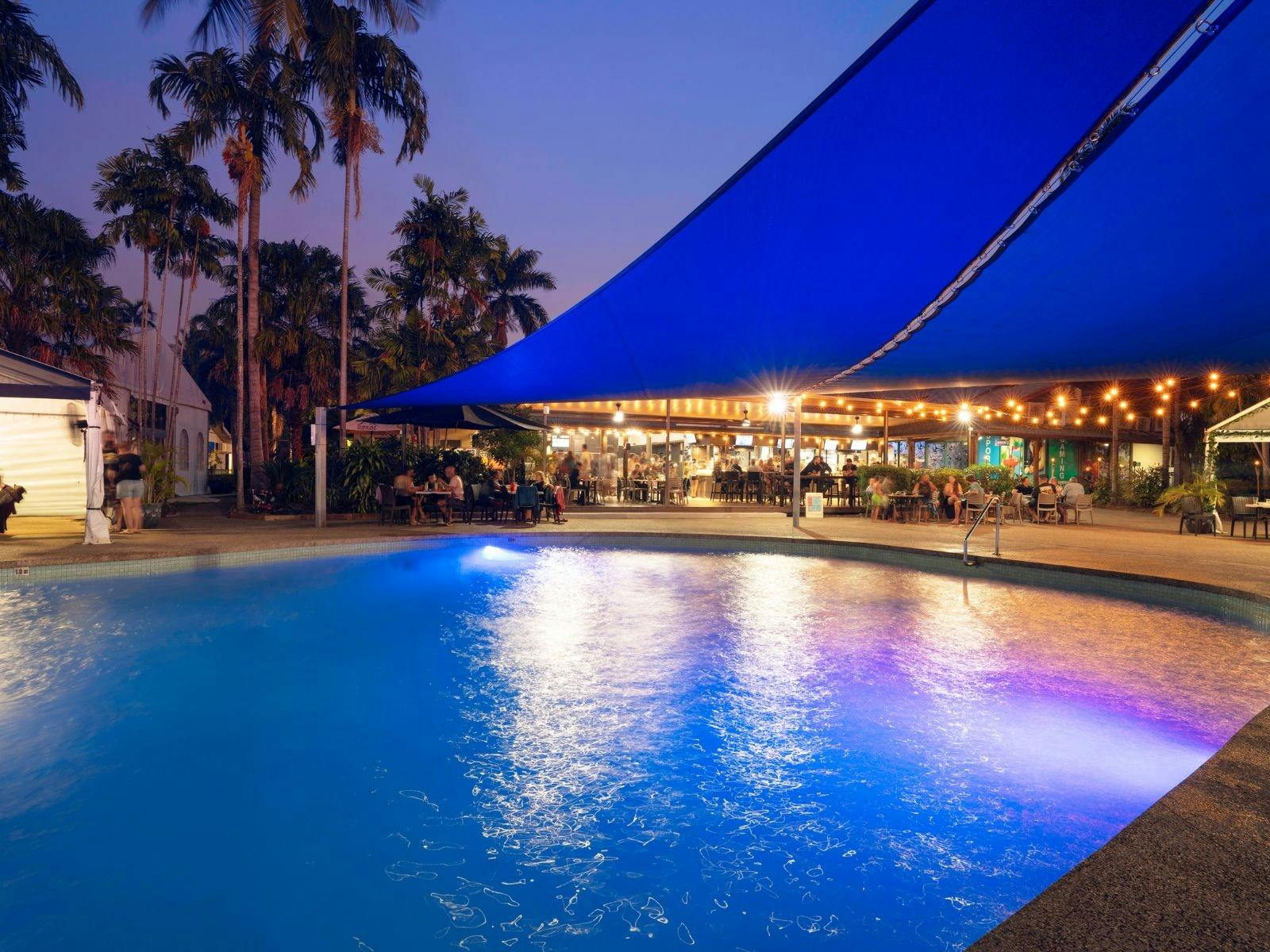 Main Pool Dusk