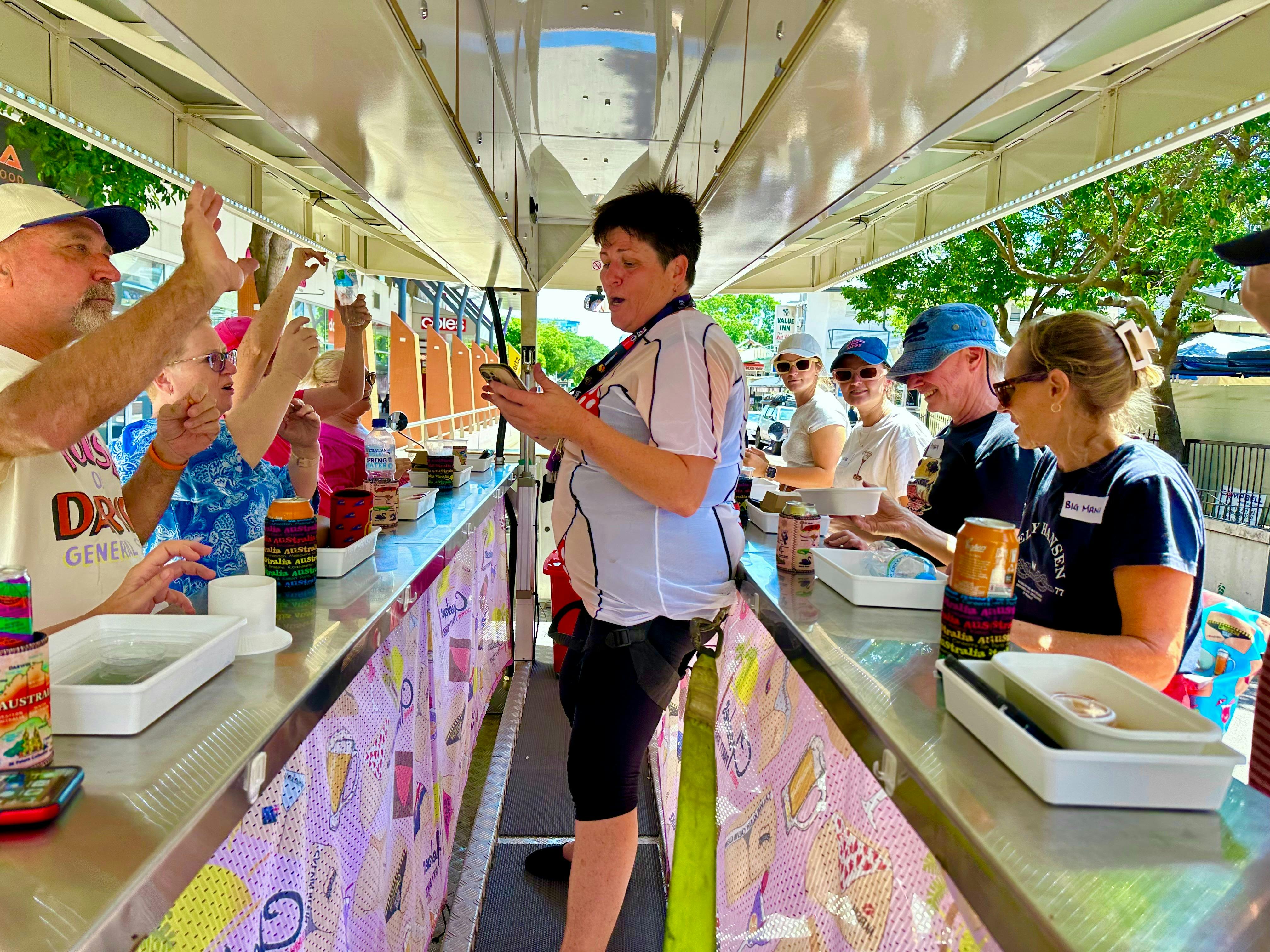 Having some fun on the streets of Darwin