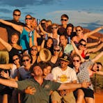 The most fun you can have with people of all ages at Uluru sunset