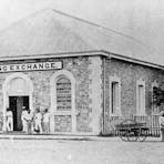 Brown's Mart, then the Port Darwin Mining Exchange circa 1887.