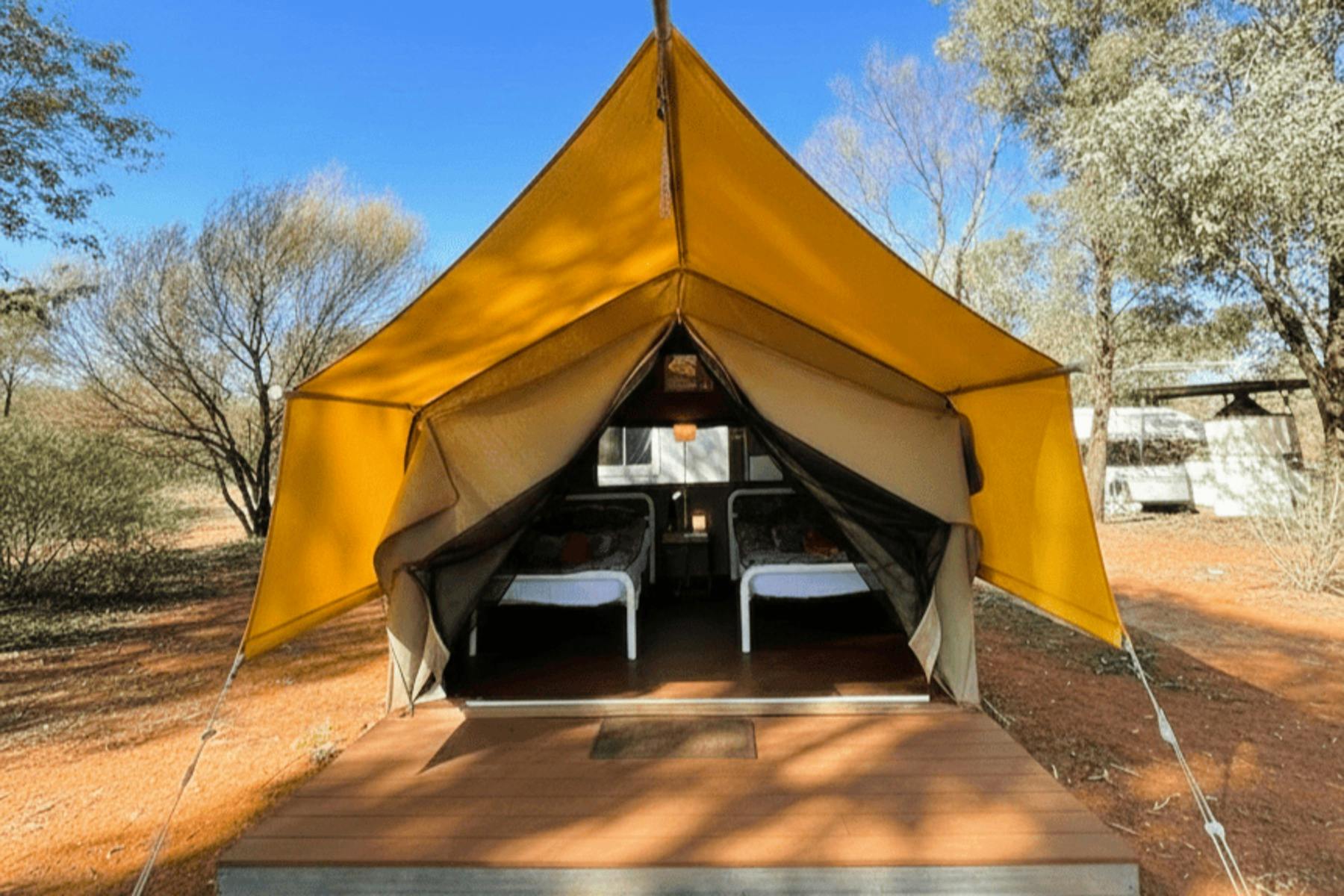Uluru Ayers Rock Campsite Permanent Eco Tent