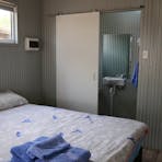 New Queen cabins feature own ensuite, air-conditioning and fridges.