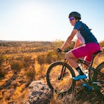 Hire a bike to see the sights of Alice Springs and surrounding mountain bike trails