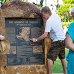 At Government House Plaque_Bombing of Darwin