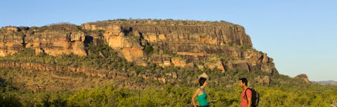 Sandstone and River Bushwalk, Kakadu Area, Northern Territory, Australia