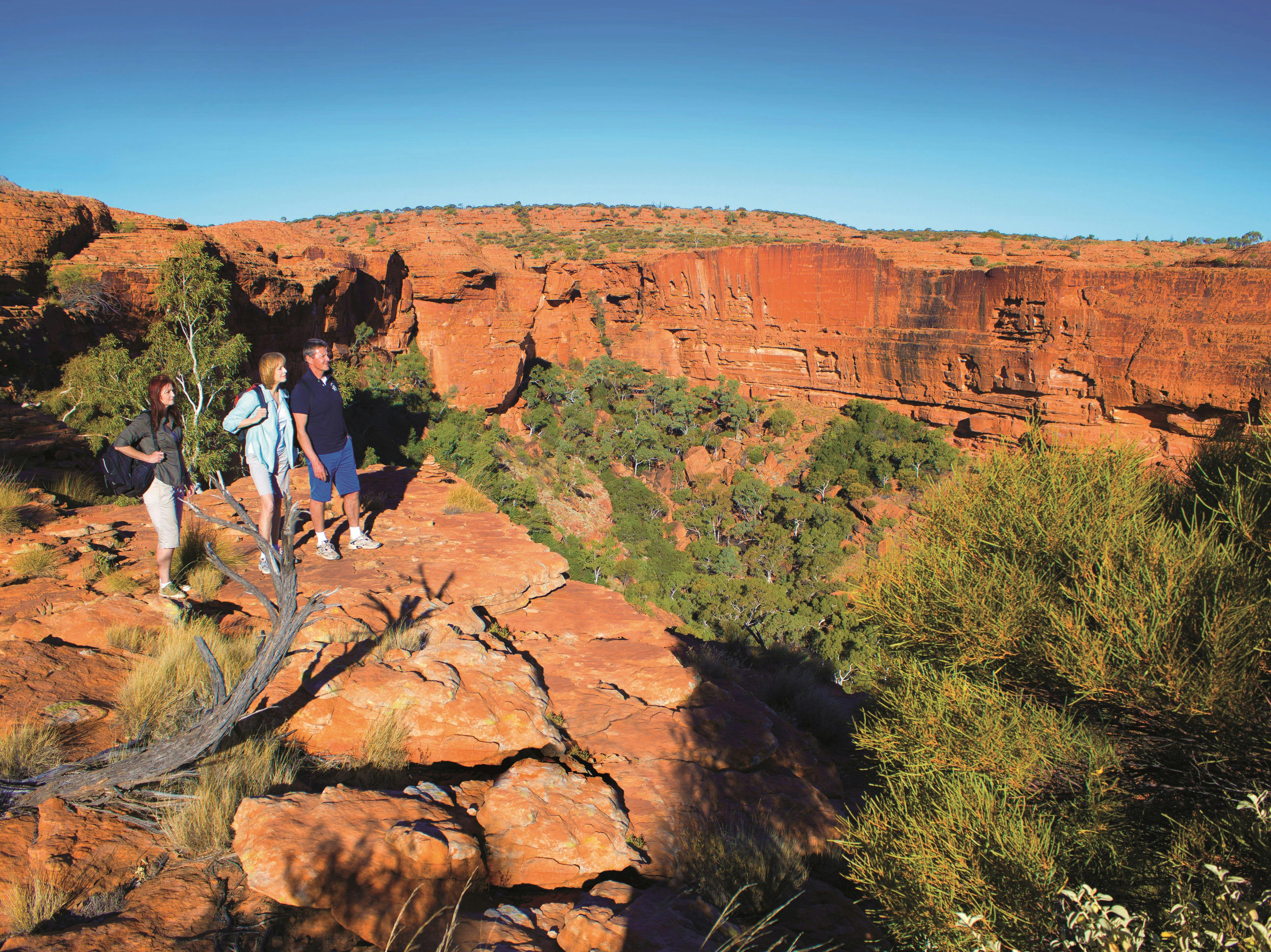 AAT Kings guests at Kings Canyon