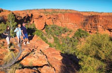 AAT Kings guests at Kings Canyon