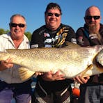152cm Black Jewfish Caught at Finniss River by Gary Bez from Karratha on the 17th June 15