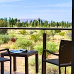 Stunning view from your Deluxe Rock View Room