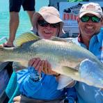 Dhipirri Barra with a happy angler!