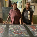 Local artists teach traditional painting technique which you can try