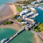 Cullen Bay beach, foreshore and Marina