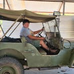 Jeep aned Man