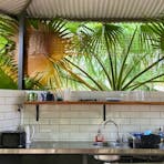 Camp kitchen facilities at Alice Springs Caravan Park