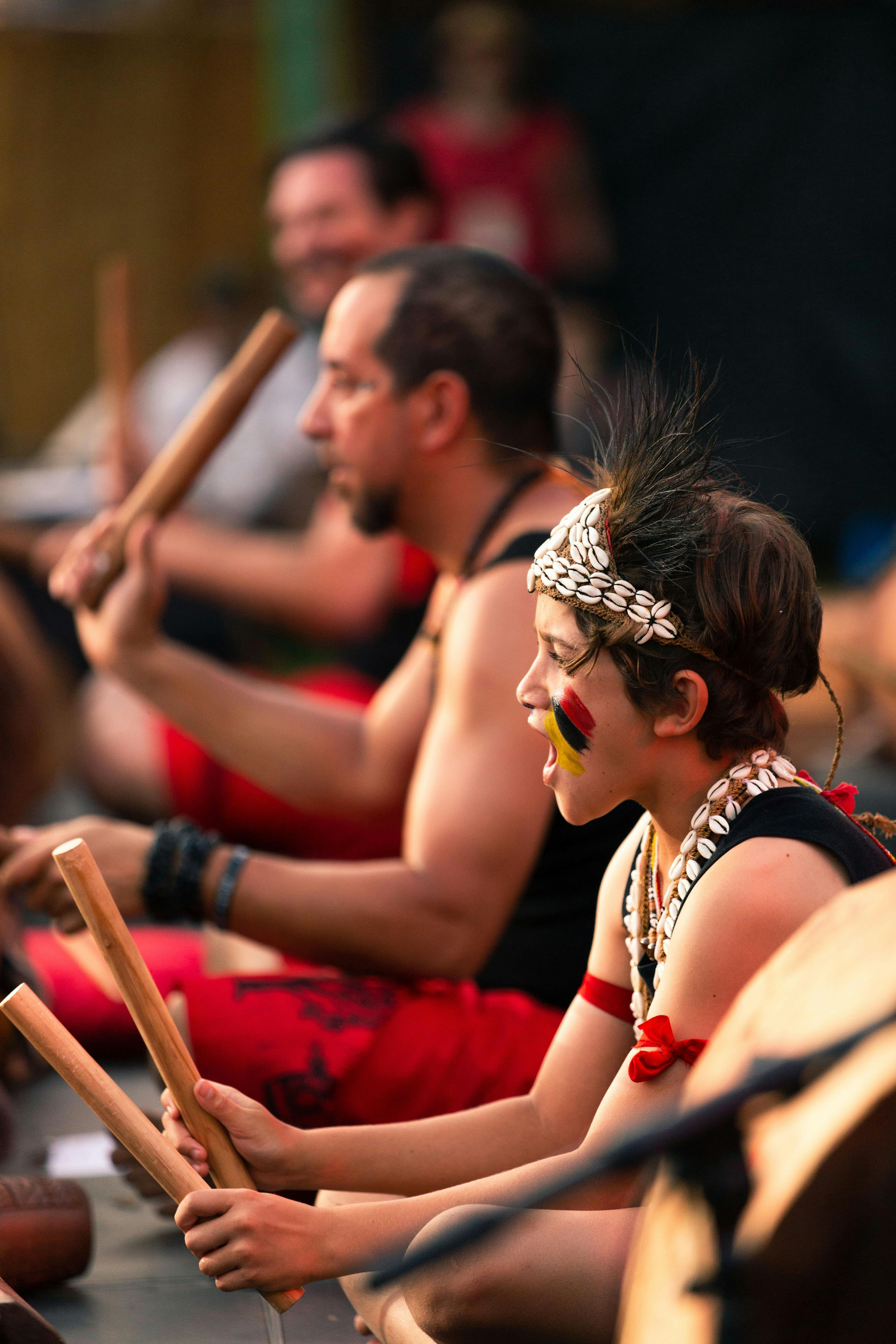 Image of boy drumming