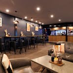 interior of the bar area at Manjmukmuk inside crocodile hotel
