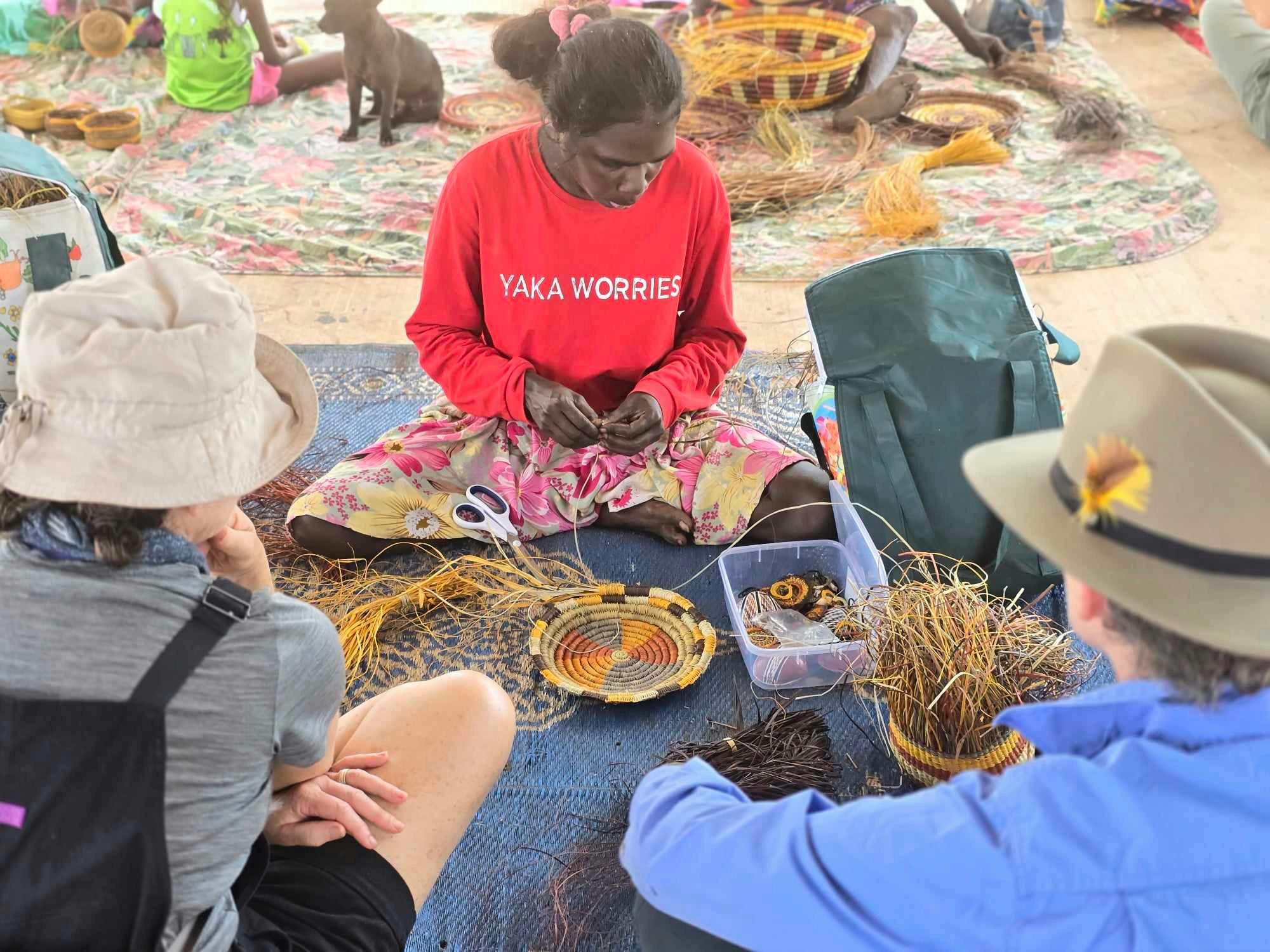 Yolngu Weaving -  Liya Wanhurr