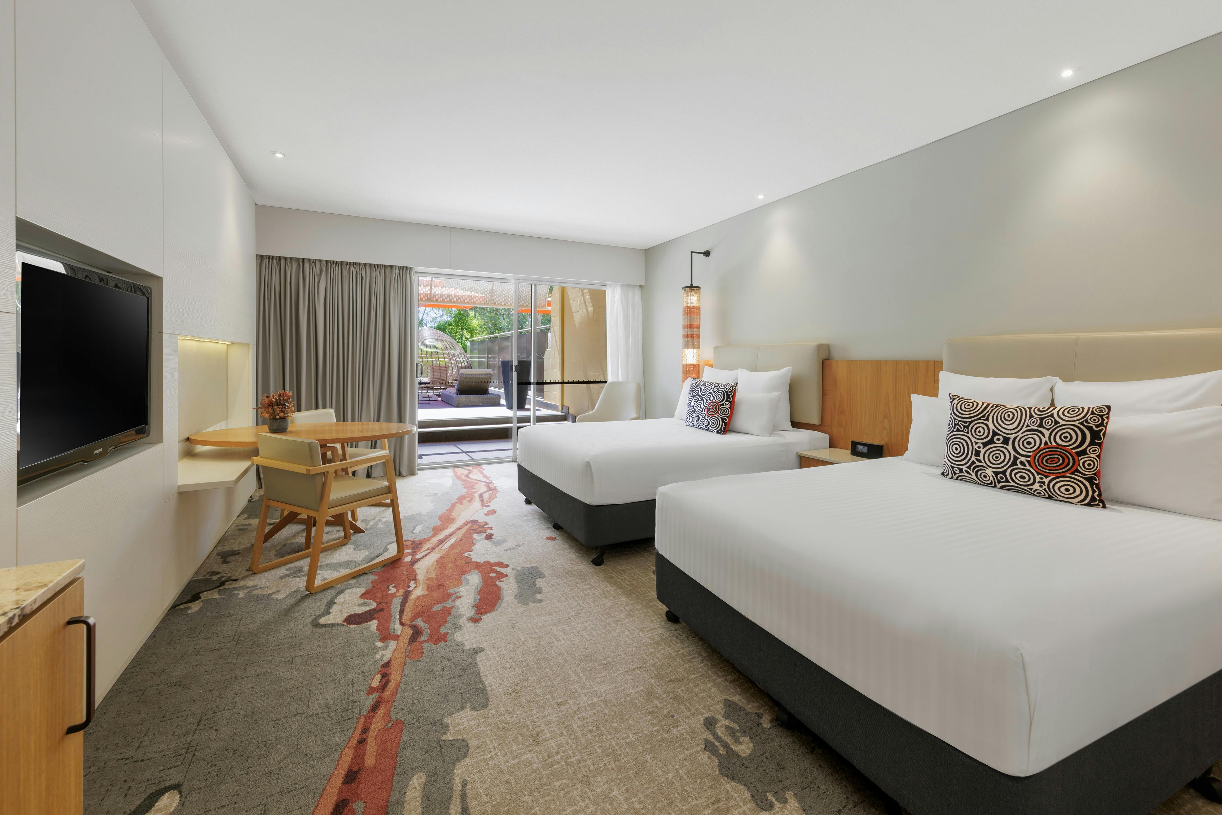 Terrace Room with Two Queen Beds at Sails in the Desert