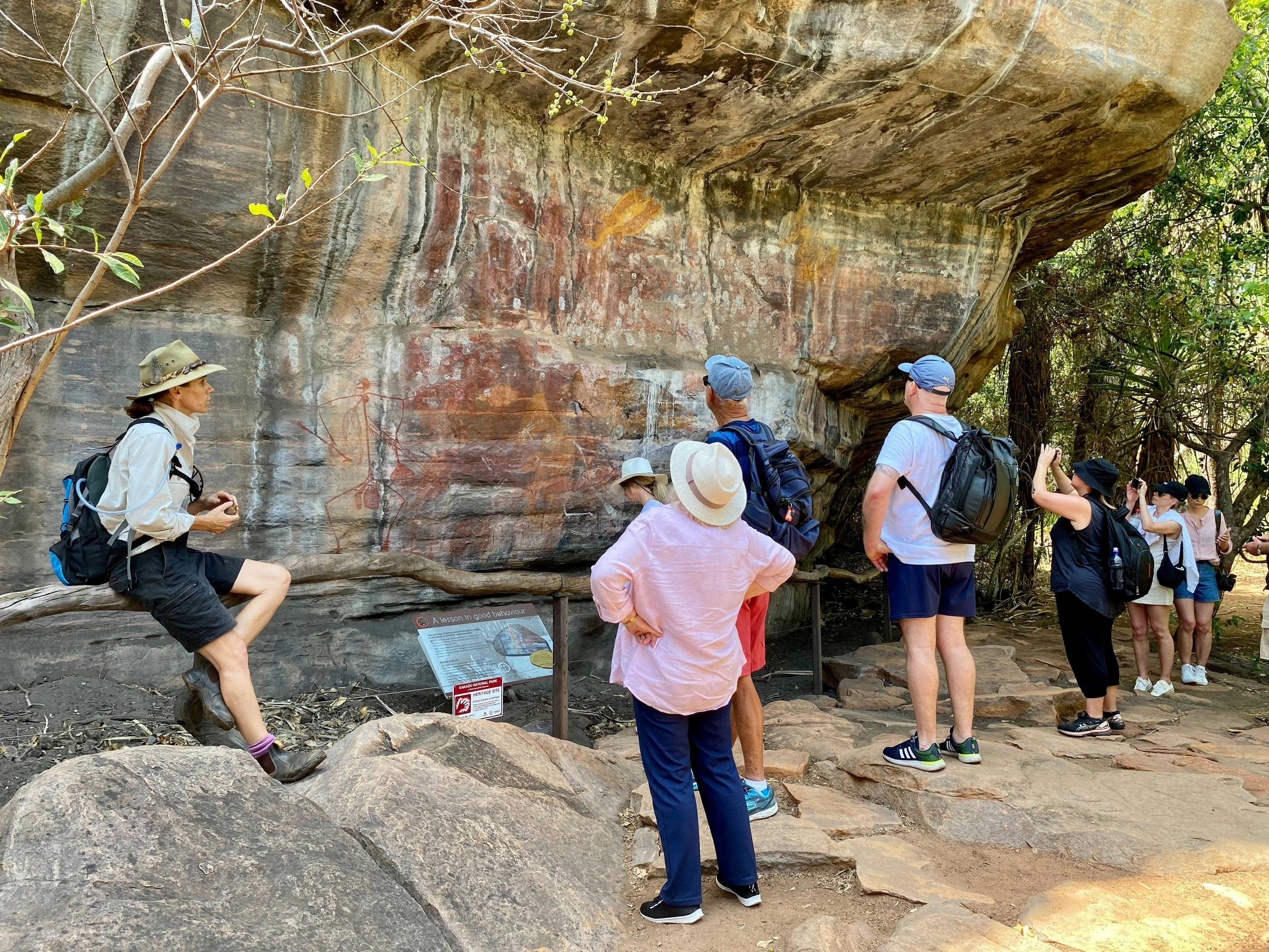 Kakadu Day Tour Ubirr Rock and Guluyambi Cultural Cruise - May to October