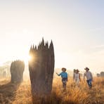 On tour at Finniss River Lodge the Magnetic Termite Mounds are a Favourite!