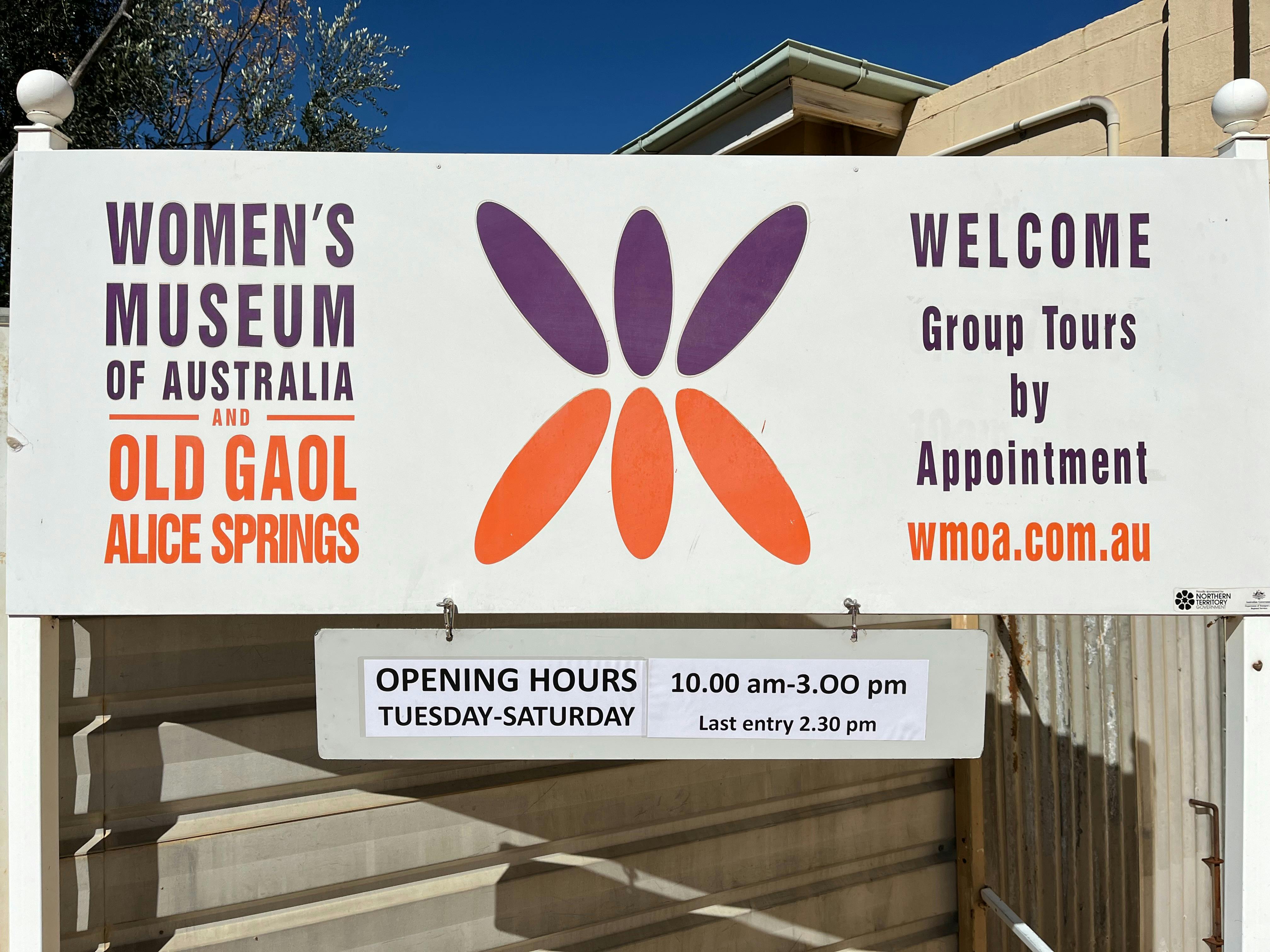 Women’s Museum of Australia and Old Gaol Alice Springs