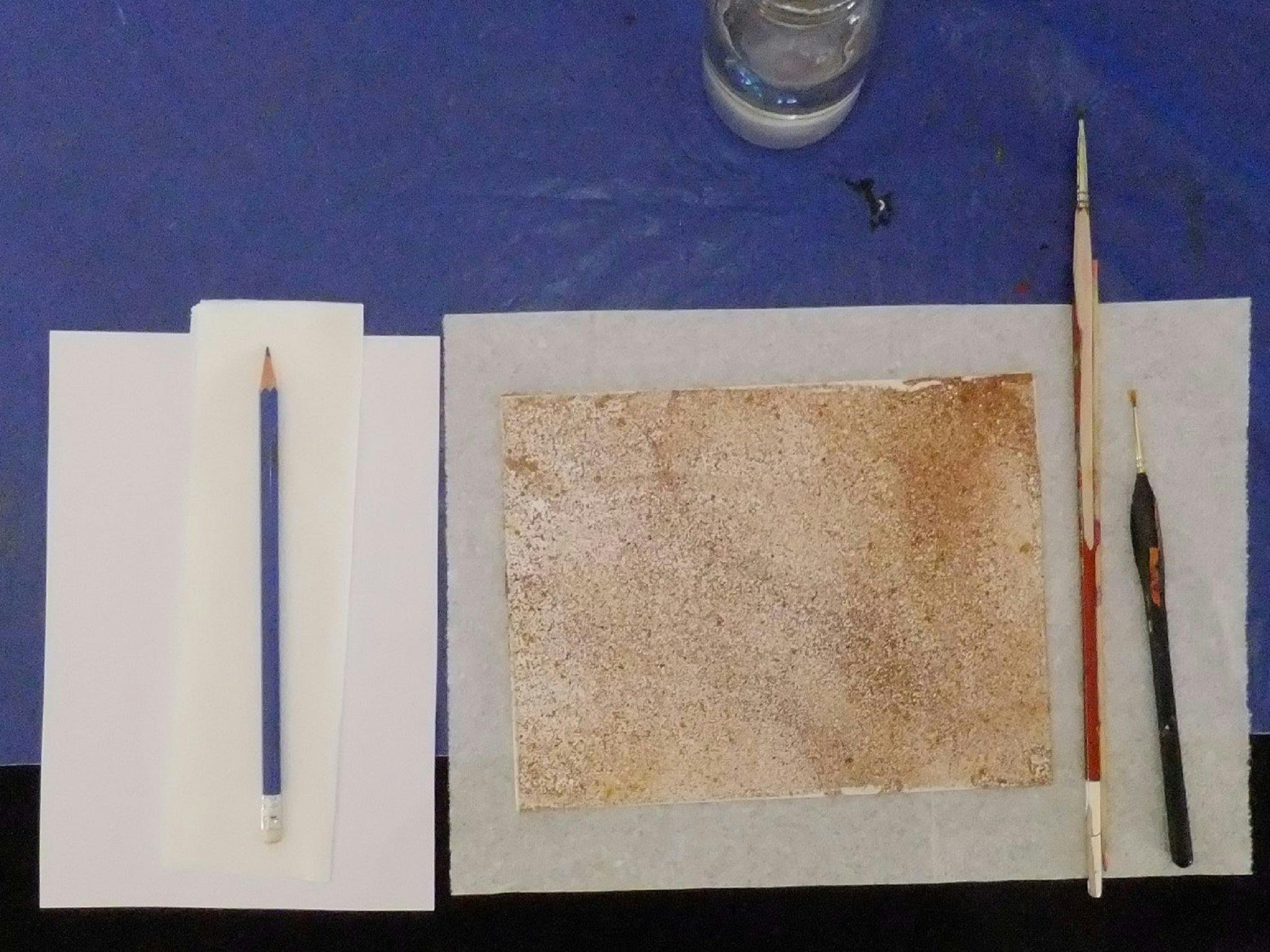 Sand painting materials