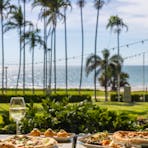 Wine and food with a great view