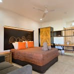 Recently Refurbished featuring kitchenette, work desk and ensuite bathroom