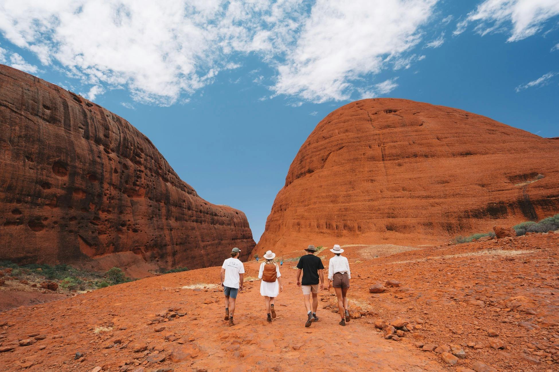 4 Day Uluru Kings Canyon & West MacDonnell Ranges 4WD Adventure - from Yulara (Camping)
