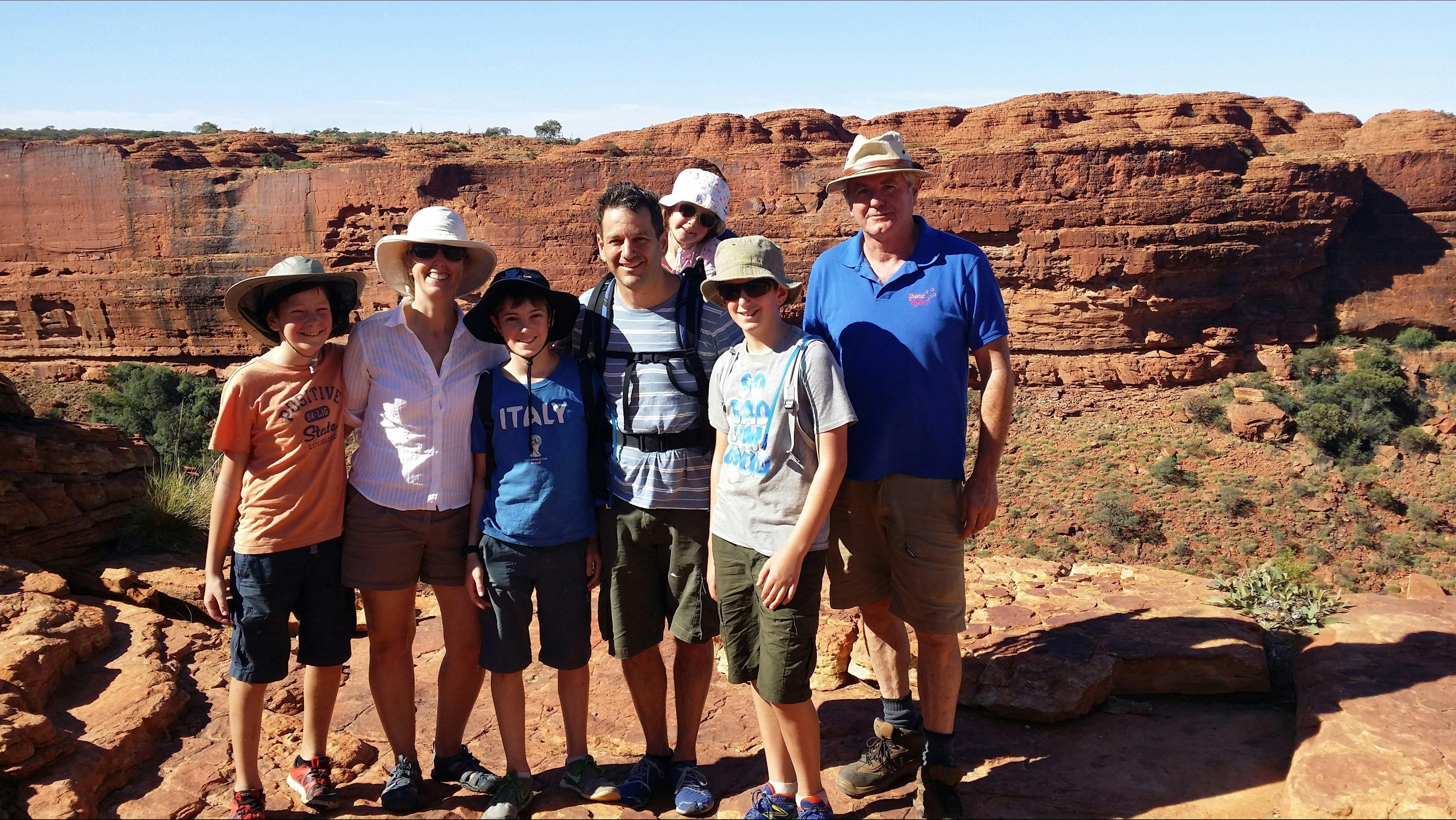 Fun Family tours at Kings Canyon MacDonald Ranges with Spirit Safaris