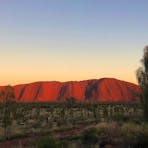 Uluru at sunrise
