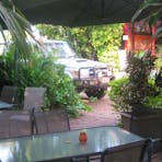 Alfresco restaurant area