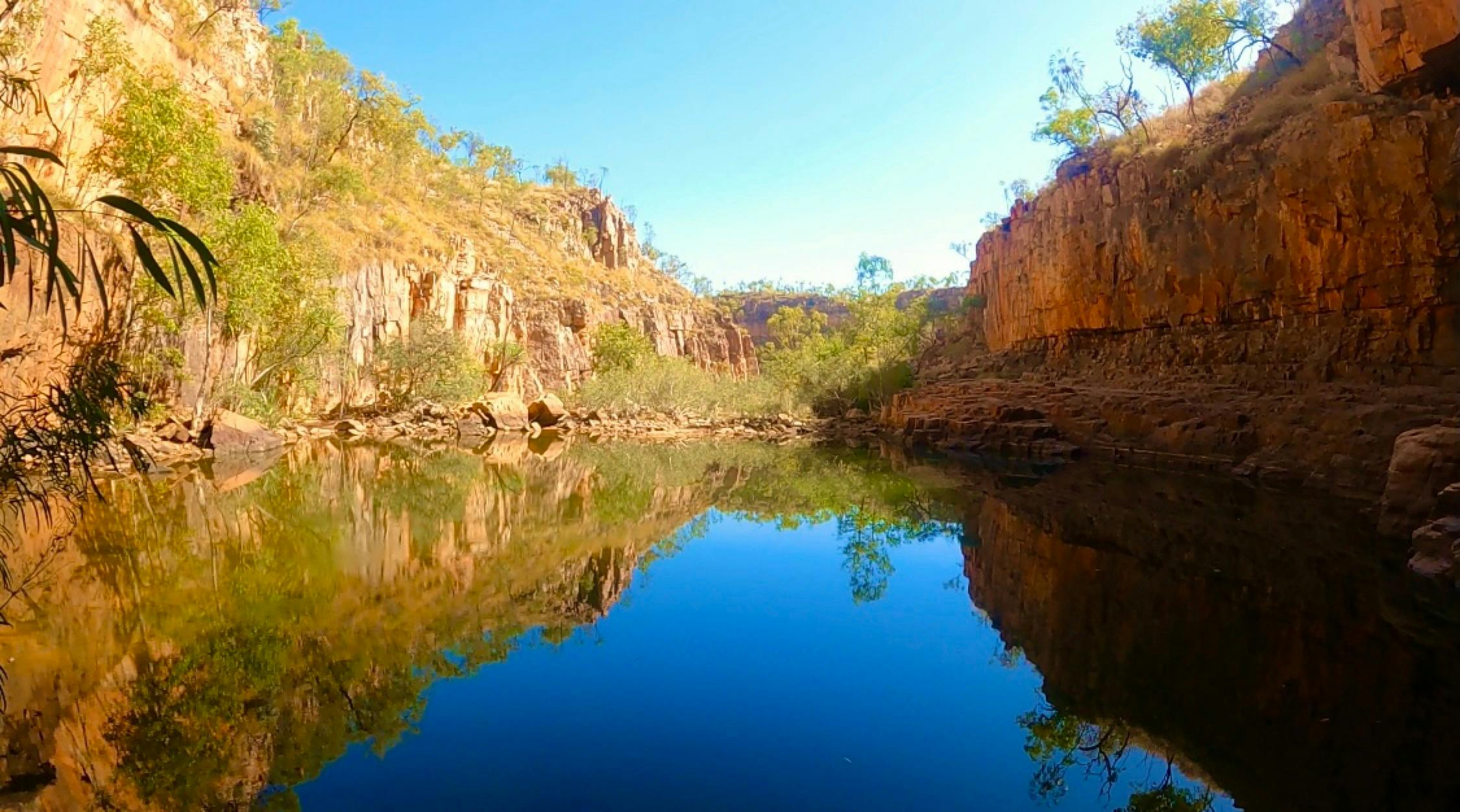 Within the canyons of Katherine Gorge