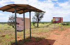 Interpretive Shelter and weatherproof box for Visitors Book.