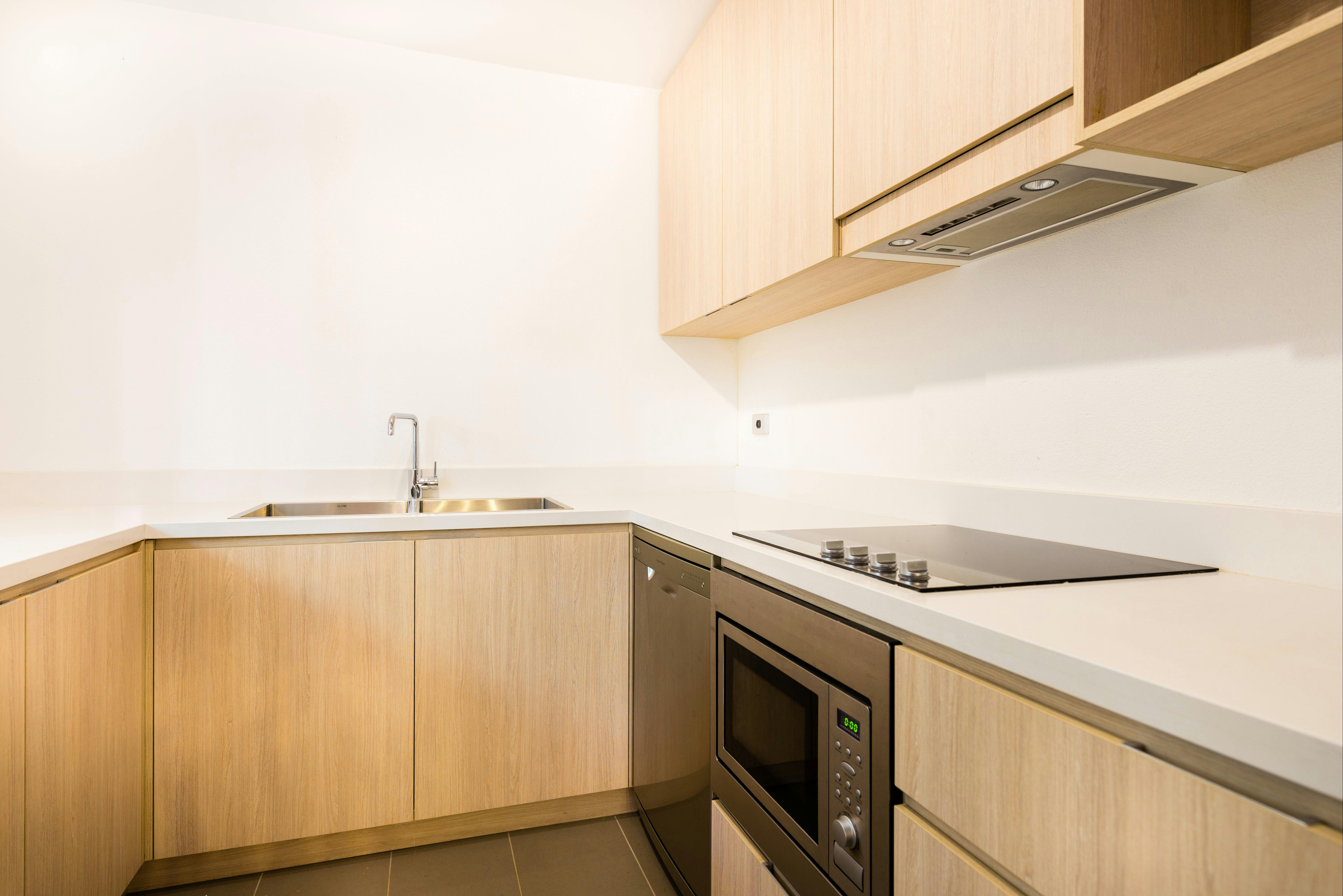 Apartments feature a separate fully equipped kitchen - 1 Bedroom