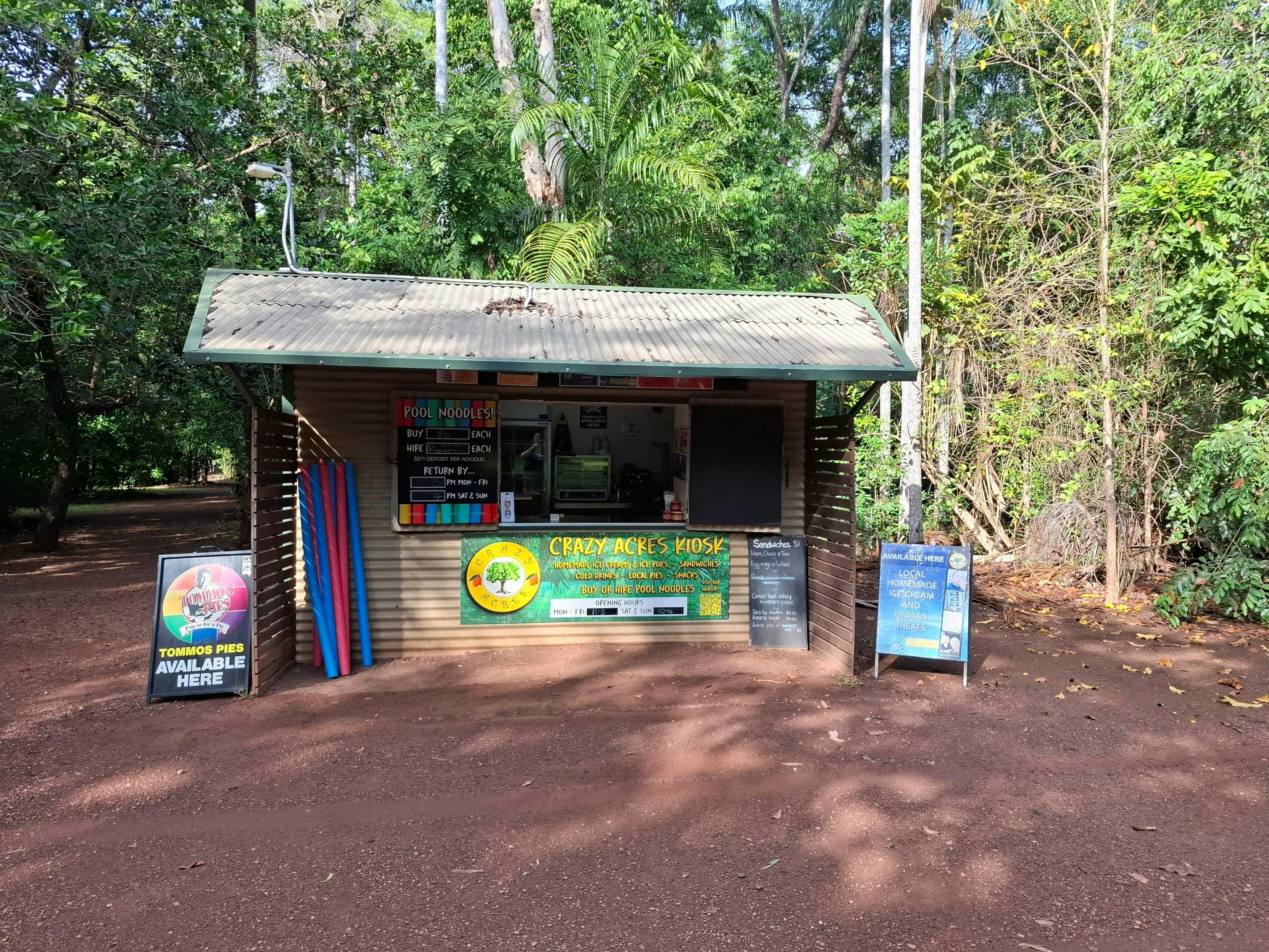 Berry Springs kiosk