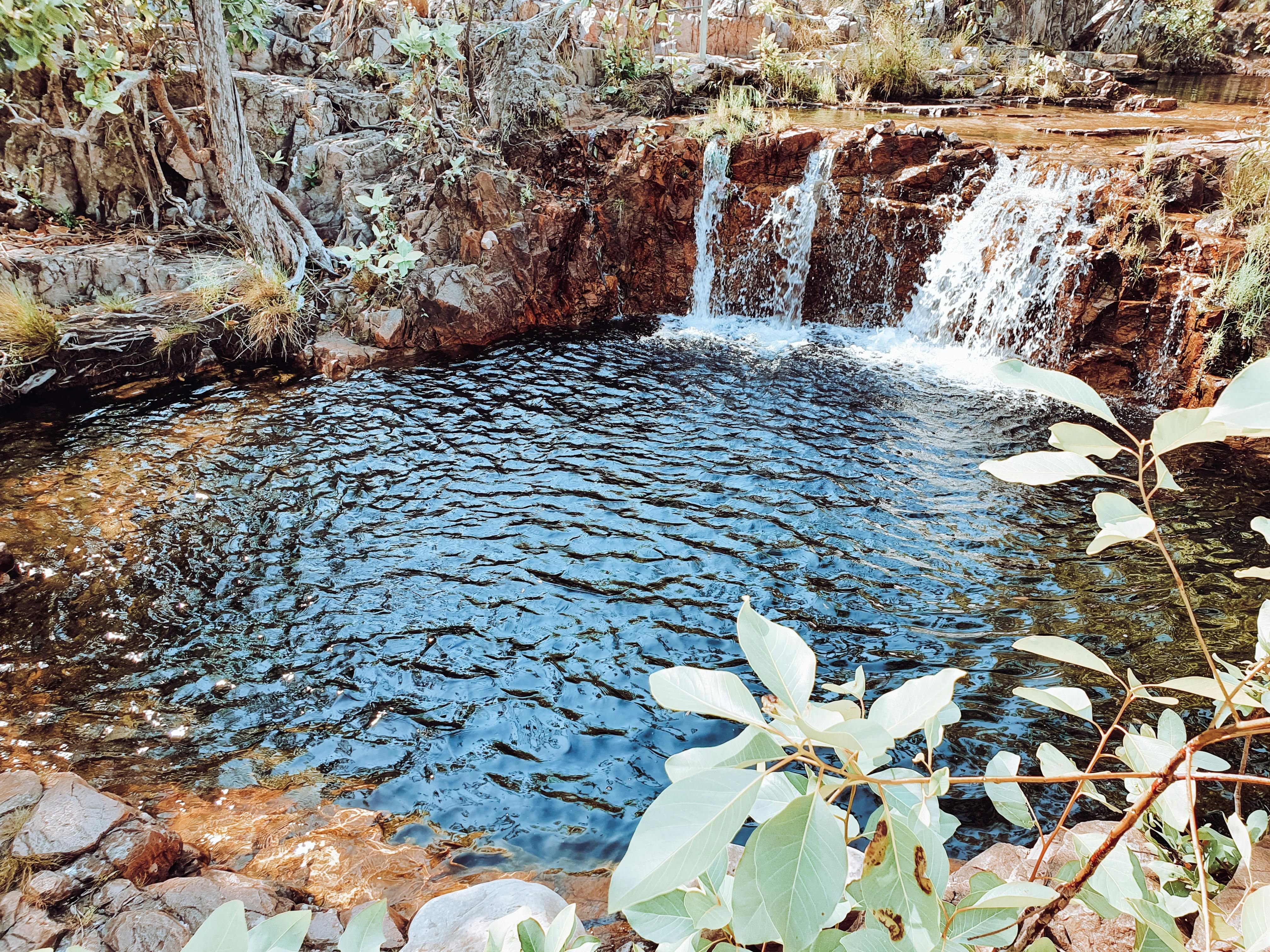Cascading falls in Litchfield National Park