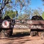 Entrance to Litchfield National Park